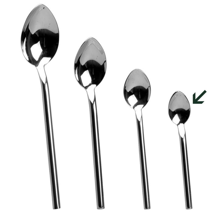 Herdmar Cuchara Moka Desire Pulido Acero Inoxidable 12 Unidades 12cm